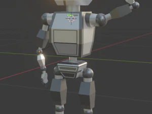 робот для анімації 3D Модель