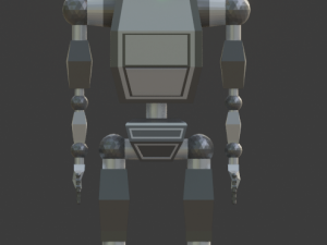 robot for animation Modello 3D