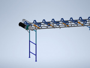 conveyor 12 meters 3D Модель