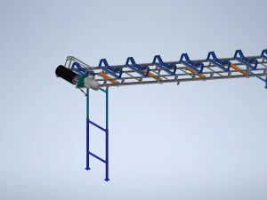 F&ouml;rderband 12 Meter 3D Modell