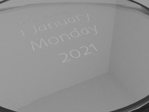 electronic watch Modèle 3D