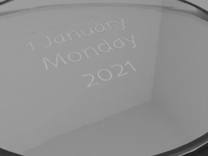 electronic watch 3D Model