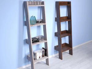 rack decorative shelves 3D Model