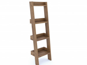 rack decorative shelves 3D मॉडल