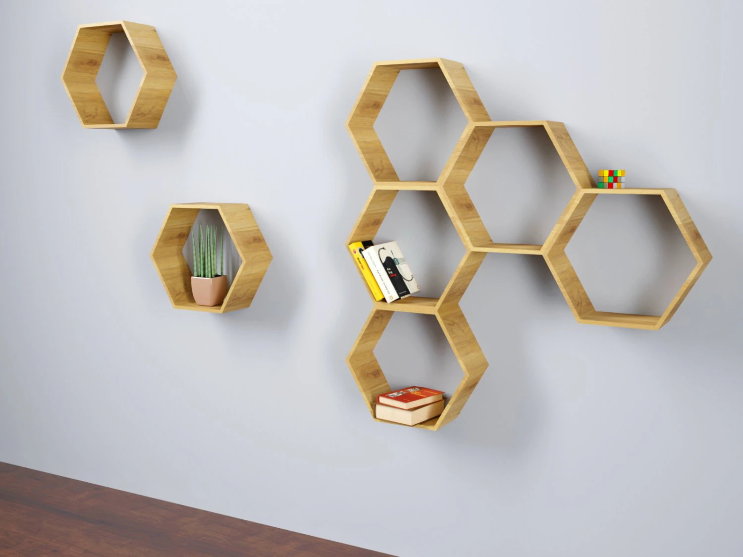 shelf decor decorative shelves 3D Model .c4d .max .obj .3ds .fbx .stl .blend 