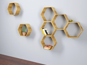 shelf decor decorative shelves 3D 模型