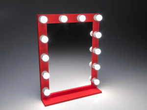 the best lighted makeup mirror 3D Model