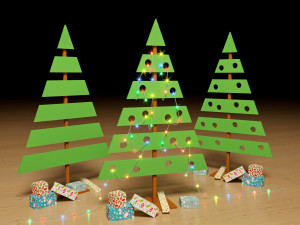 creative christmas tree spruce Modello 3D