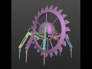 SAW Monstro 3D Model