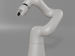 White Manipulator 3D Model