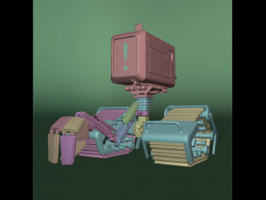 ROBOT ARM Model 3D