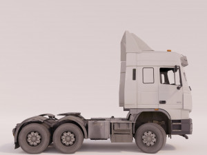 Truck lowPoly 3Dモデル