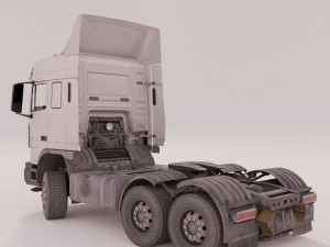 Truck lowPoly 3Dモデル