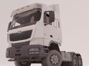 Truck lowPoly 3Dモデル