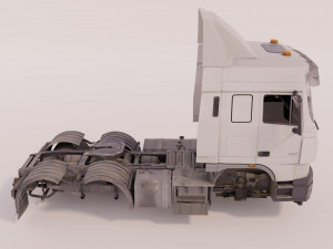 Truck lowPoly 3Dモデル
