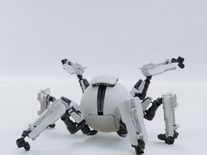 SPIDER ROBOT 3D Model