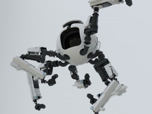 SPIDER ROBOT 3D Model