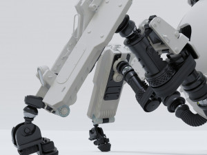 SPIDER ROBOT 3D Model