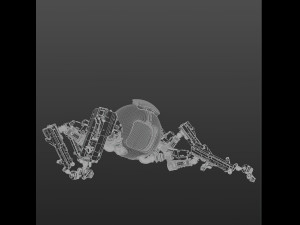 SPIDER ROBOT 3D Model
