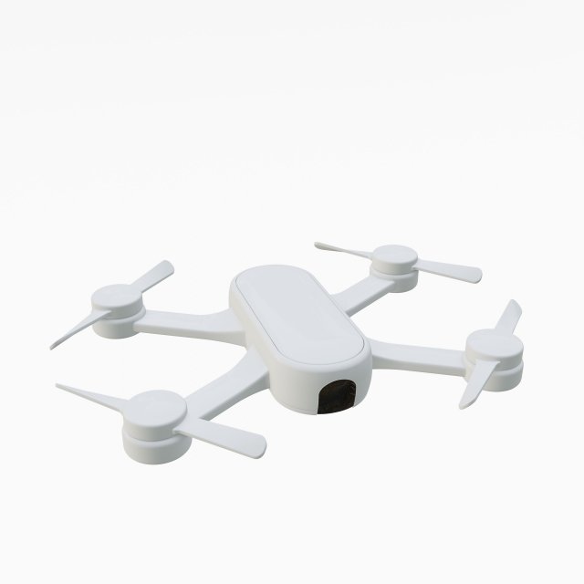 Drones 3D Model .c4d .max .obj .3ds .fbx .lwo .lw .lws