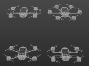 Drones 3D 모델