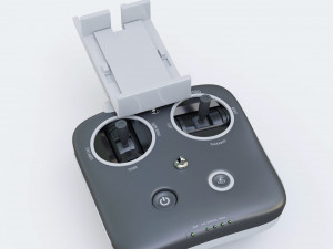 Control panel for quadrocopter Model 3D