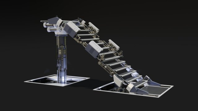 Ladder Modelo 3D .c4d .max .obj .3ds .fbx .stl .blend 