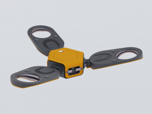 Tricopter 3D Model