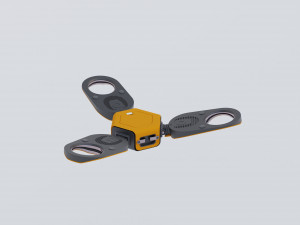 Tricopter Modèle 3D