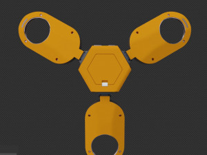 Tricopter Modèle 3D