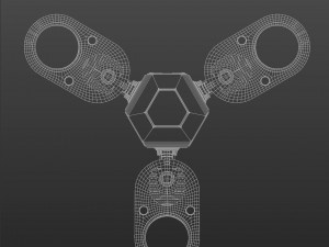Tricopter Modèle 3D
