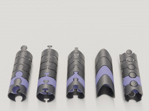 Hose weaving 3D Model