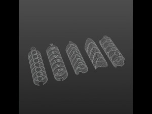 Hose weaving 3D Model