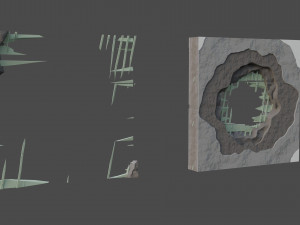 Holes in the wall Model 3D