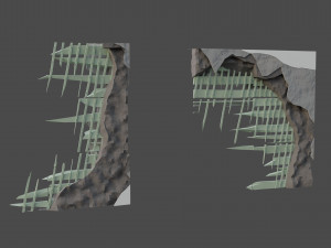 Holes in the wall Model 3D