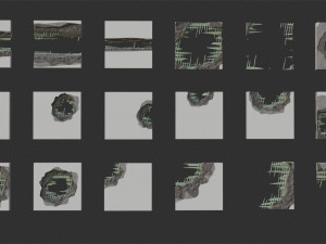 Holes in the wall Model 3D