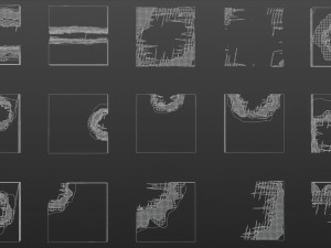 Holes in the wall Model 3D