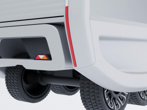 Truck unmanned Modèle 3D