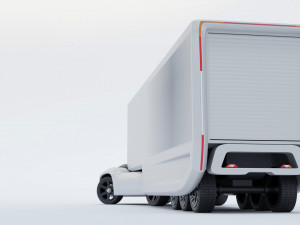 Truck unmanned Modèle 3D