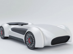 Truck unmanned Model 3D