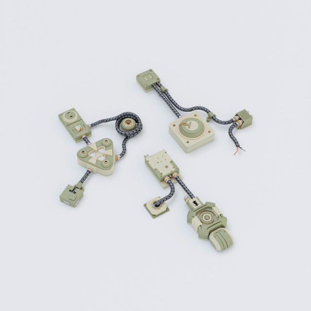 Equipment 3D Model .c4d .max .obj .3ds .fbx .stl .blend 