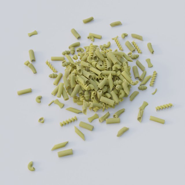 Pasta 3D Model .c4d .max .obj .3ds .fbx .lwo .lw .lws