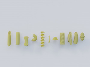 Pasta 3Dモデル