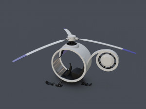 Helicopter Modello 3D