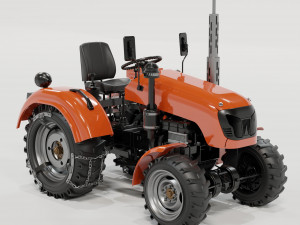 Mini tractor 3Dモデル