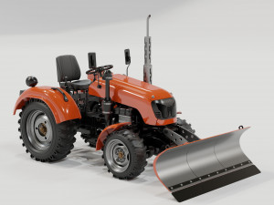 Mini tractor 3Dモデル