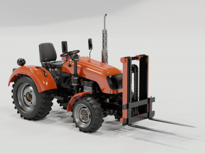 Mini tractor 3Dモデル