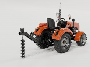 Mini tractor 3Dモデル