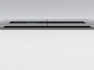 White train 3Dモデル