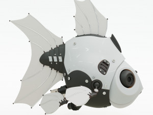 Robot Fish 3D Model